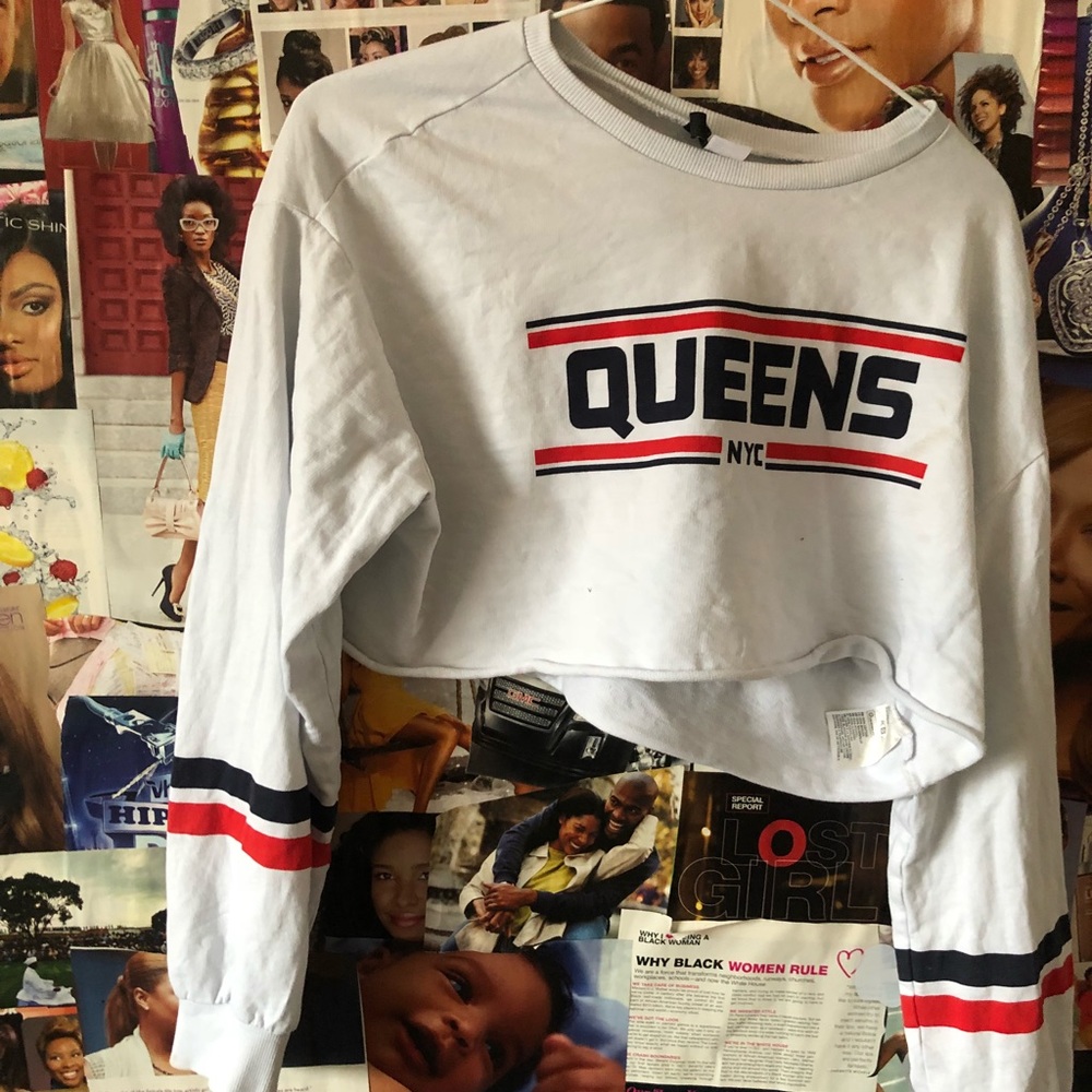 queens forever 21 crop top